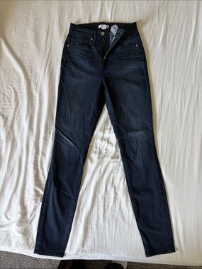 Good American Dark Indigo High-Rise Skinny Jeans
